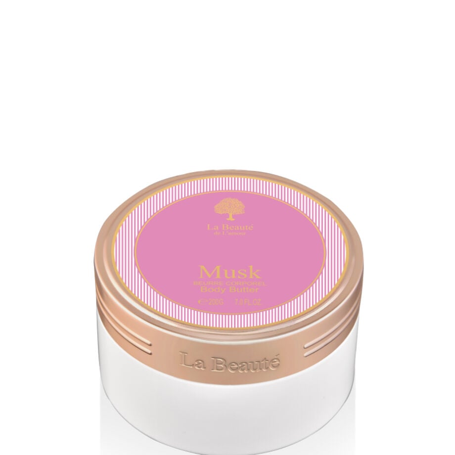 زبدة الجسم مسك 200 جرام لابوتيه
