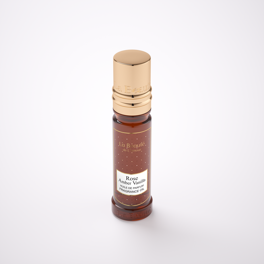 زيت عطر روز عنبر فانيلا 8 مل