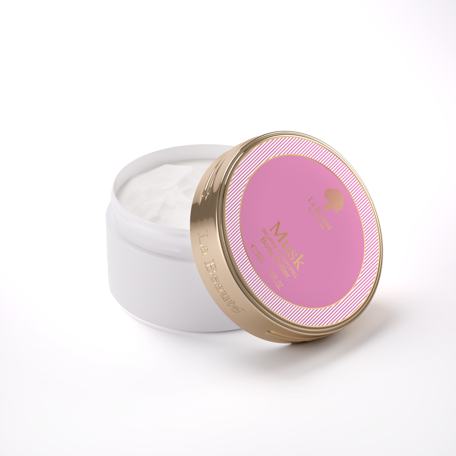 زبدة الجسم مسك 200 جرام لابوتيه