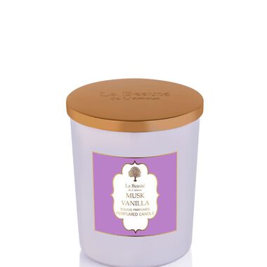 شمعة معطرة مسك فانيلا 180 مل ، لابوتيه