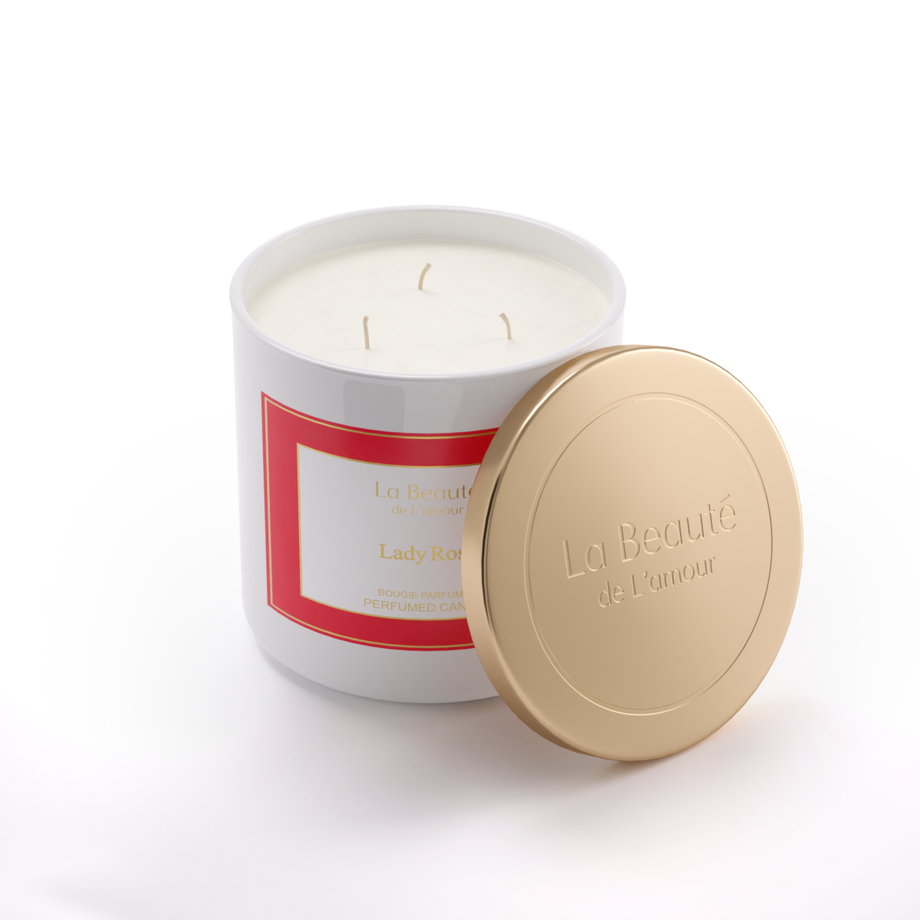 شمعة معطرة ليدي روز 400 جرام