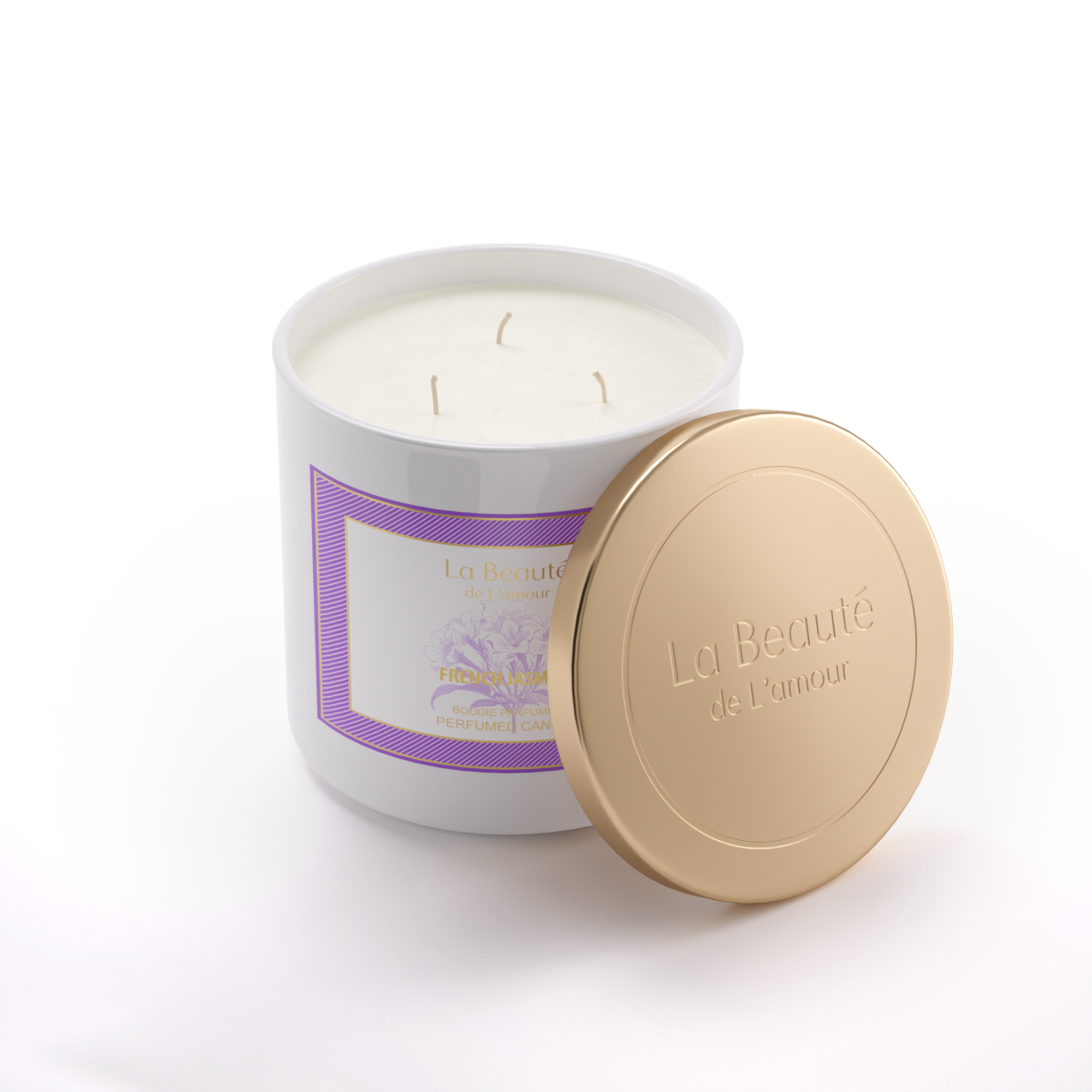 شمعة معطرة فرنش جاسمين 400 جرام