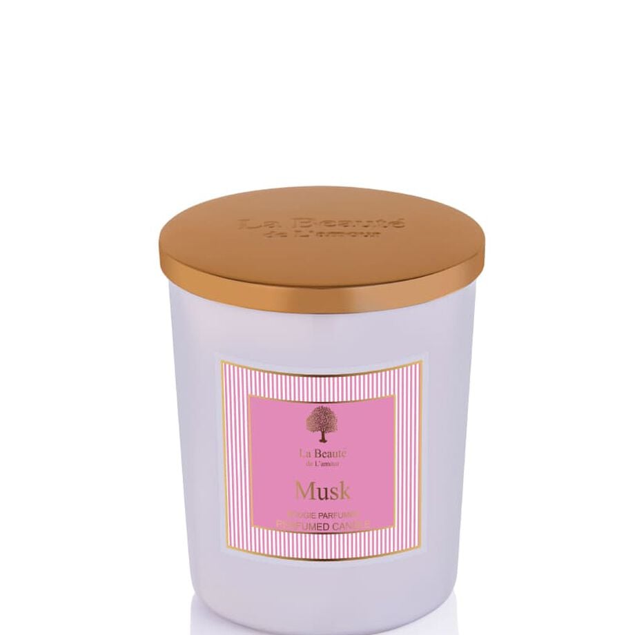 شمعة معطرة مسك 180 مل ، لابوتيه