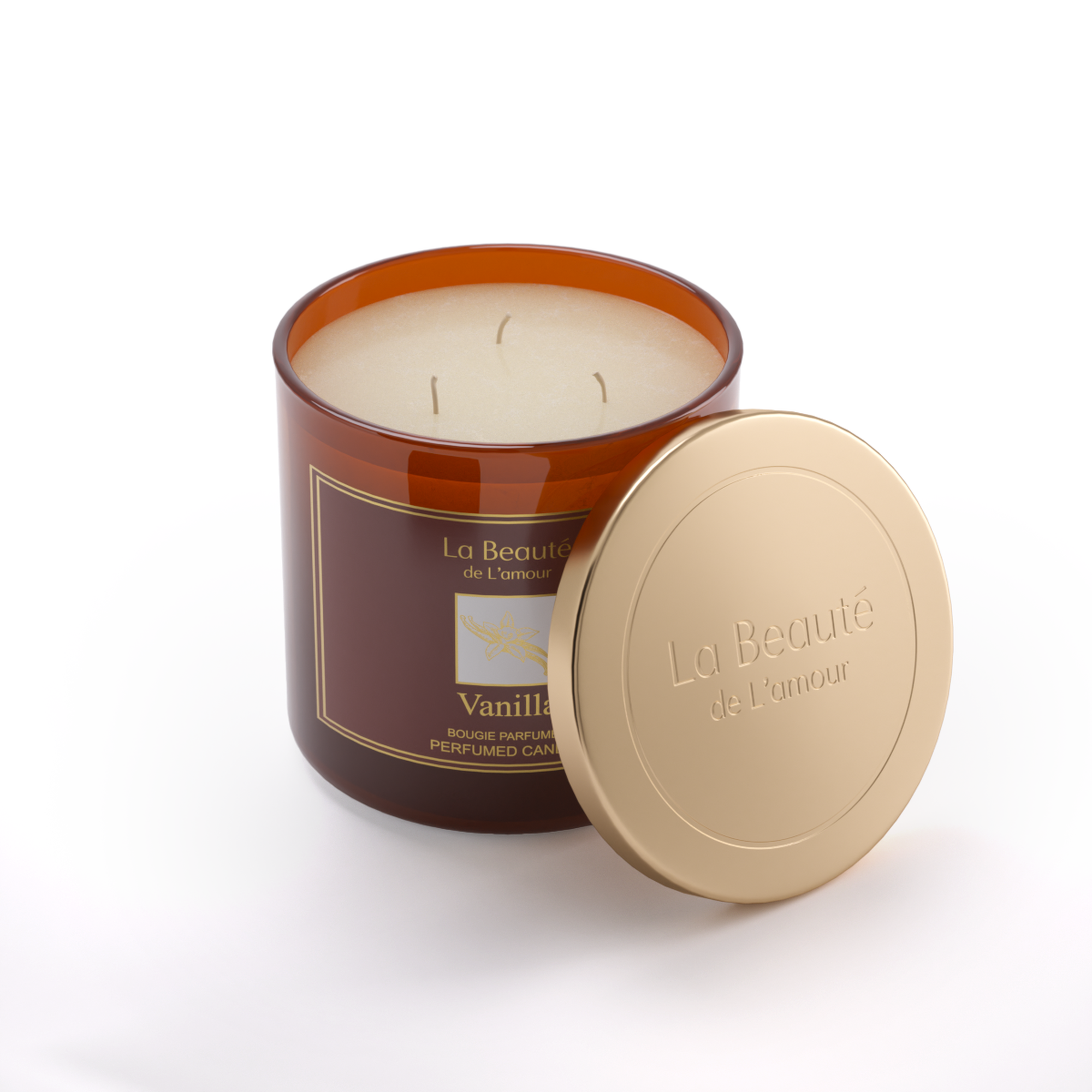 شمعة معطرة فانيلا 400 جرام ، لابوتيه