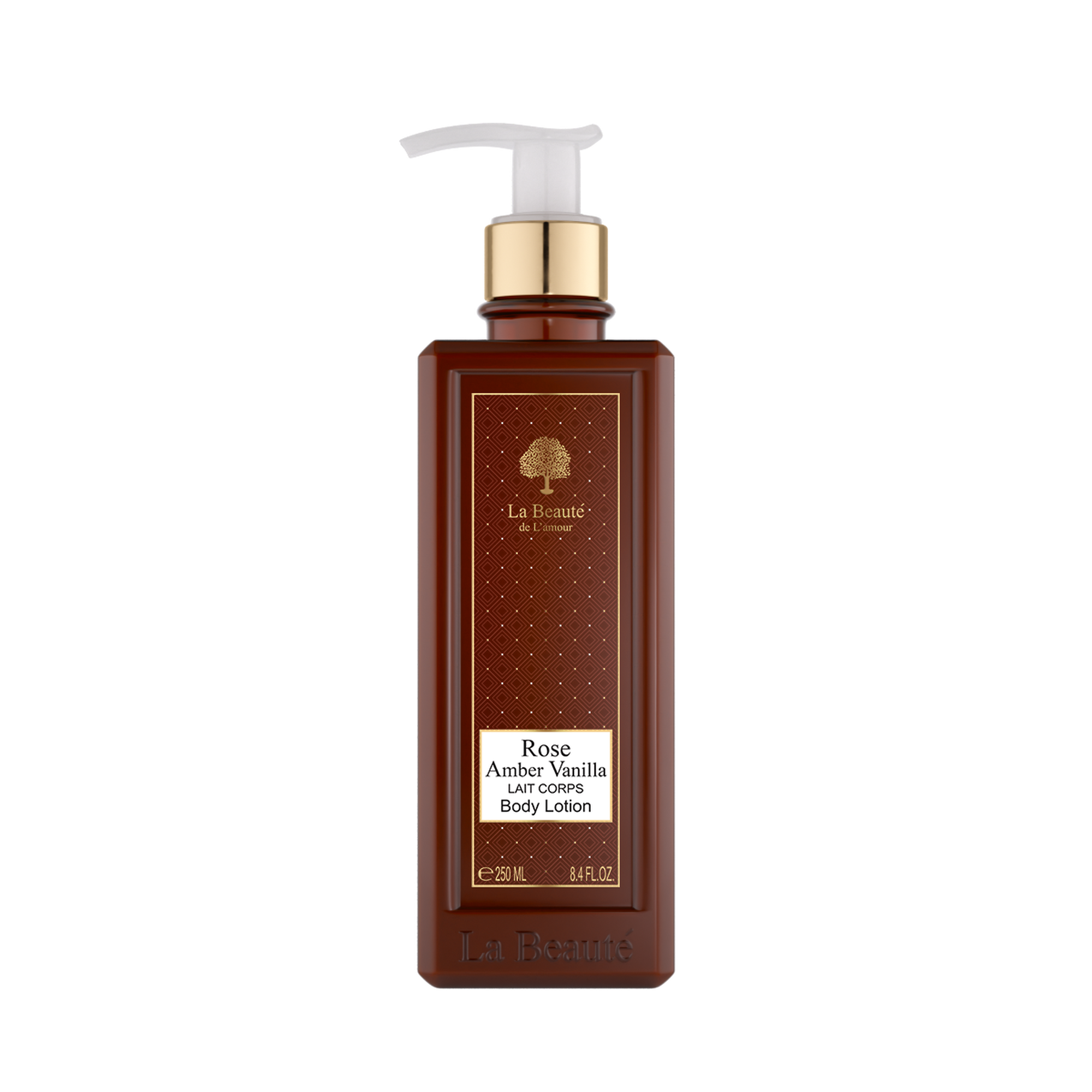 لوشن مرطب للجسم روز عنبر فانيلا 245 مل لابوتيه دي لامور