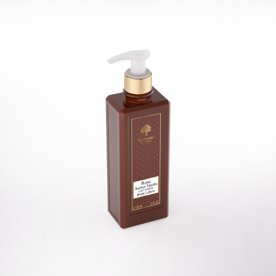 لوشن مرطب للجسم روز عنبر فانيلا 245 مل لابوتيه دي لامور